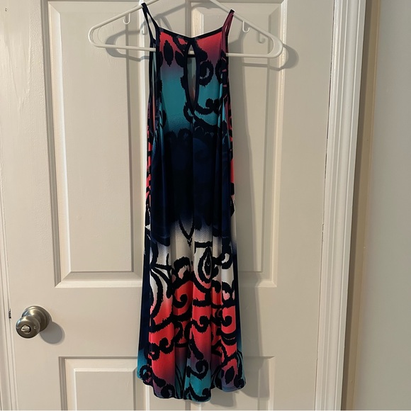 Multicolor Patterned Dress - Picture 2 of 4